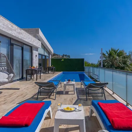 Zuemruet - 2 Bedroom Holiday Villa With Jacuzzi In Kalkan - Uzumlu